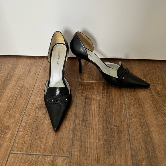 Leather black heels from BCBGIRLS - Picture 1 of 4